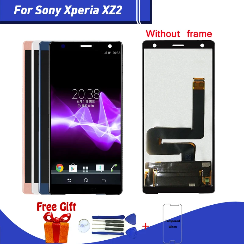 Sinpie For SONY Xperia XZ2 LCD Display+Touch Screen Digitizer Assembly 5.7 inch Mobile with Tools | Мобильные телефоны и