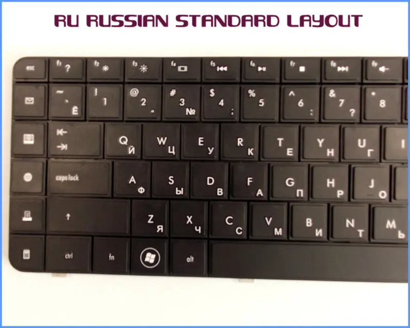 New Keyboard RU Russian Version for HP/Compaq Presario CQ56-204CA CQ56-122NR CQ56-112NR CQ56-115DX CQ56-154CA Laptop | Компьютеры и