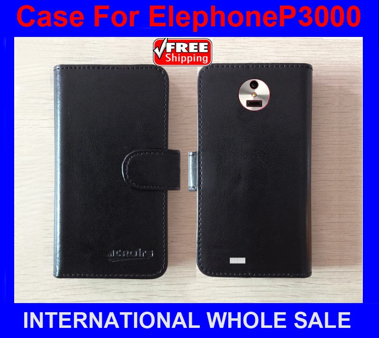 Лидер продаж! Чехол 2016 Elephone P3000 заводская цена кожаный чехол-книжка для P3000S 4G LTE
