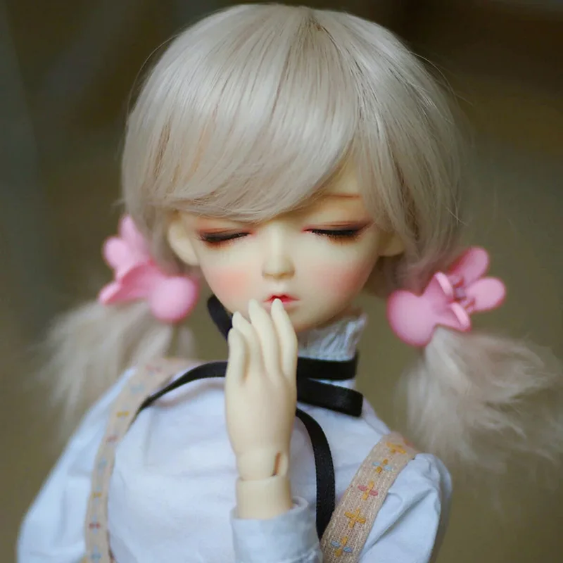 Новое поступление 1/3 1/4 1/6 Bjd кукла парик проволока Красивая кудрявая температура