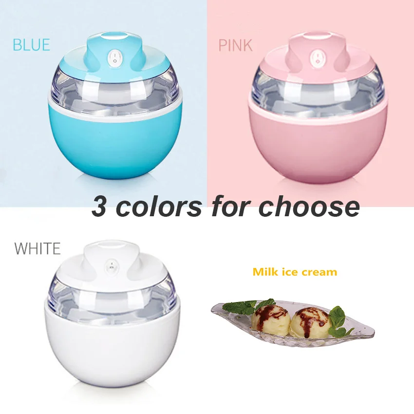 220В мини машина для приготовления домашнего мороженого портативная модная