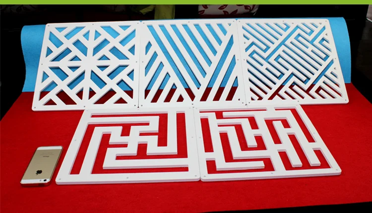 Перегородки для перегородок декоративные перегородки Алюминиевые цепочки