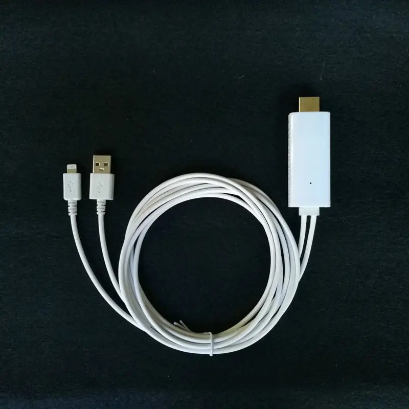 Measy i8 высокоскоростной 8 контактный USB кабель для HDMI HDTV AV TV Stick 1080P цифровой адаптер