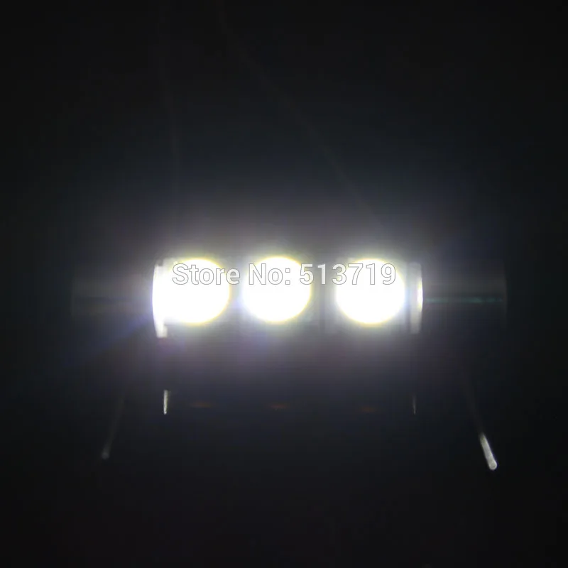 Dongzhen 1x козырек зеркало водить автомобиль источник света 6614 LED 28 мм 3 5050 авто лампы