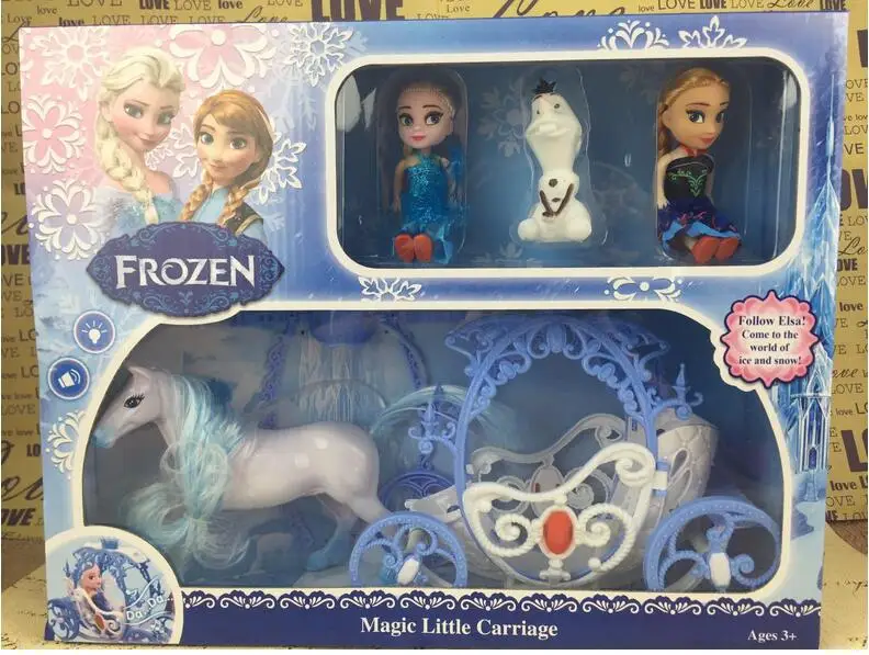 Снежная Королева Принцесса Эльза и Анна Друзей Серии Куклы для Девочек Игрушки