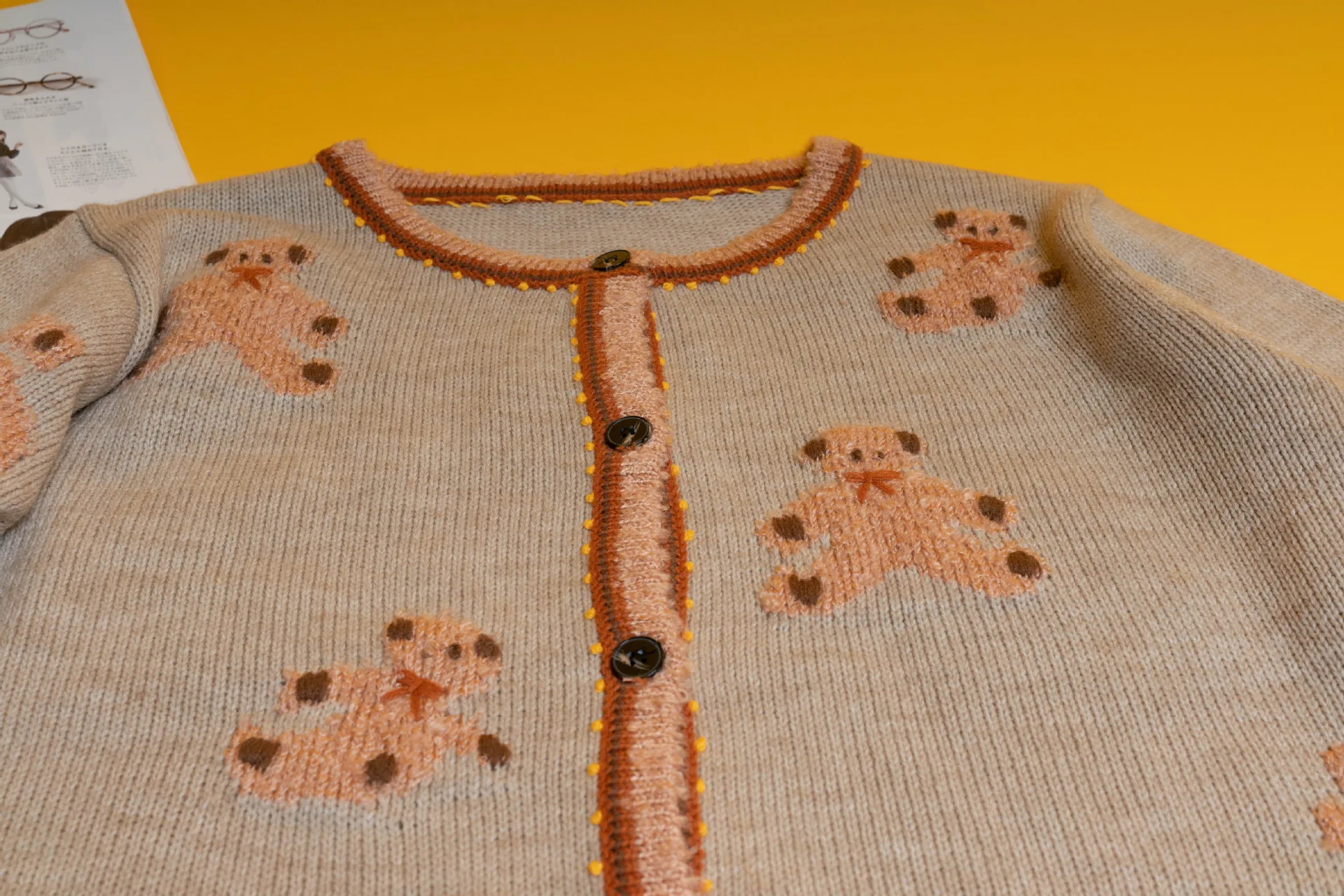 Зимний свитер женский вязаный кардиган пальто винтажный Алмазный трикотажный плед теплый хлопковый женский толстый свитер Верхняя одежда Топы
