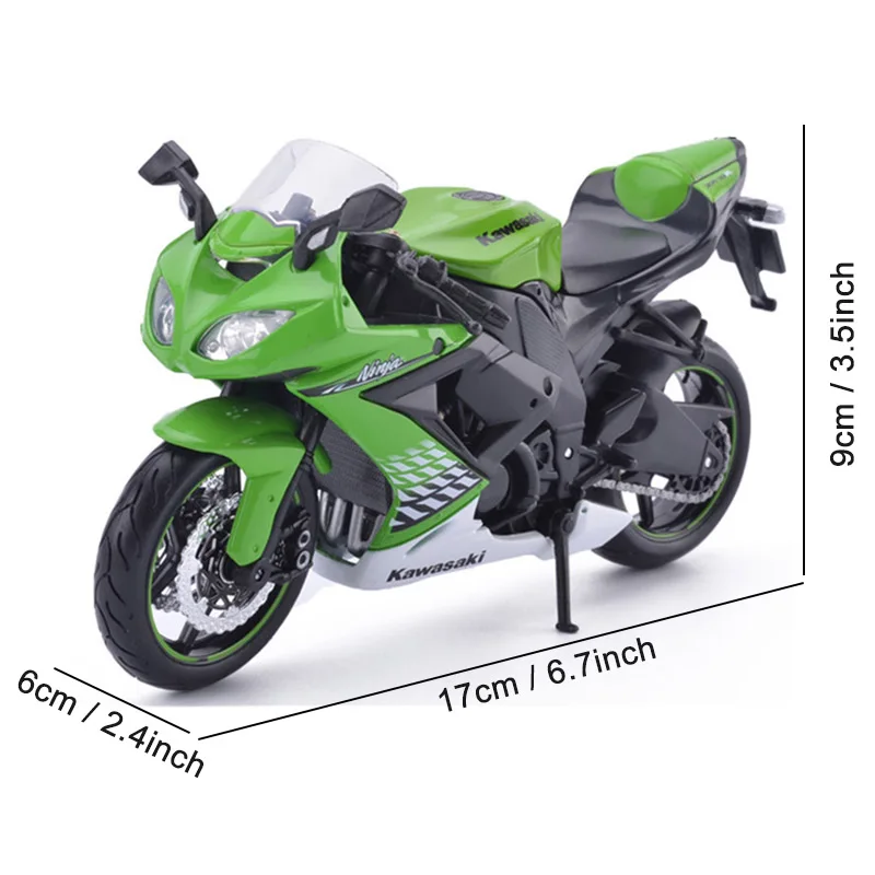 

Maisto ZX-10R Scale 1:12 Motorbike Model Alloy Motorcycle Model Toy Car Toys Cars For Kids