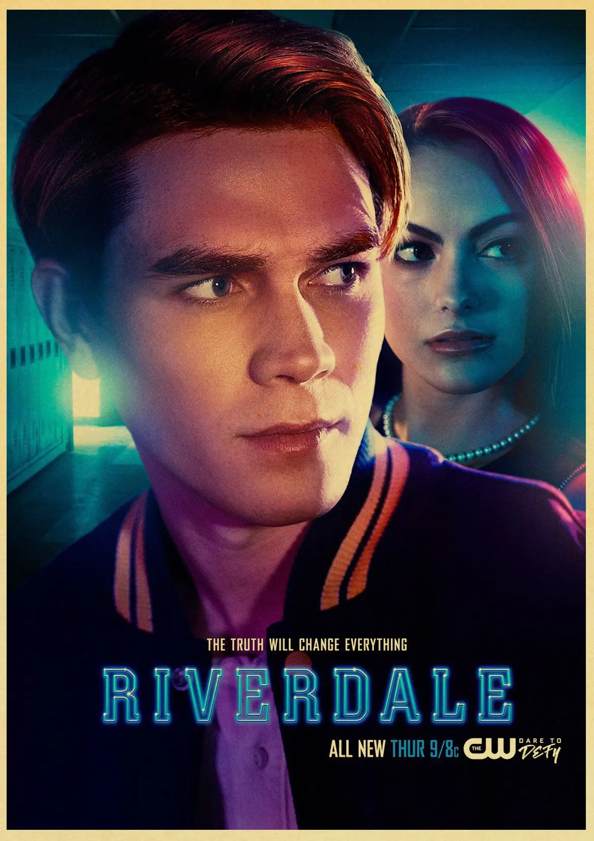 D135 Сериал ривердейл плакат наклейки на стену винтажные постеры печать высокого качества для гостиной домашний декор - Цвет: D135