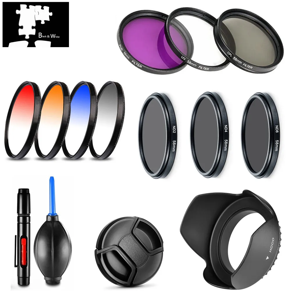 UV CPL FLD Star ND2 ND4 ND8 градиентный цветной фильтр Бленда Объектива Ручка для Olympus OMD EM10 OM