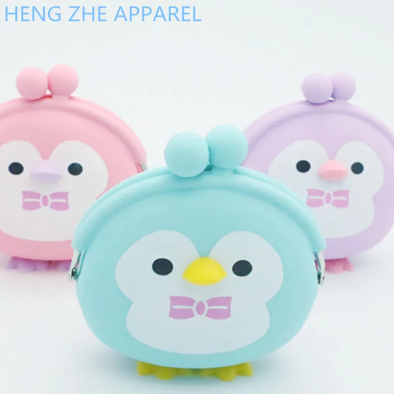 Модный кошелек для монет маленький женщин и девочек мягкая силиконовая Сумочка