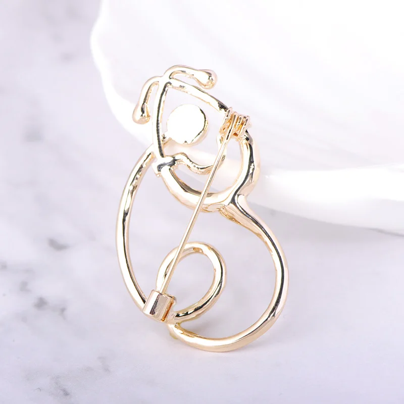 Медицинские принадлежности Funmor броши для стетоскопа эмалированные булавки