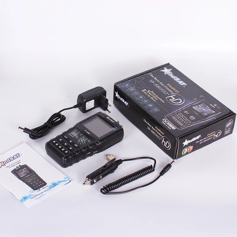 HD цифровой спутниковый искатель комбо Поддержка DVB-T2/DVB S2/DVB C спутниковый искатель метр для спутникового ТВ приемник dvb t2 тюнер