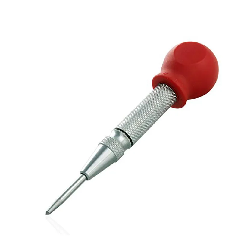 

5 дюймов автоматический центр Дырокол регулируемое воздействие пружинный механизм автоматической Сталь центр Дырокол маркер скребок дере...