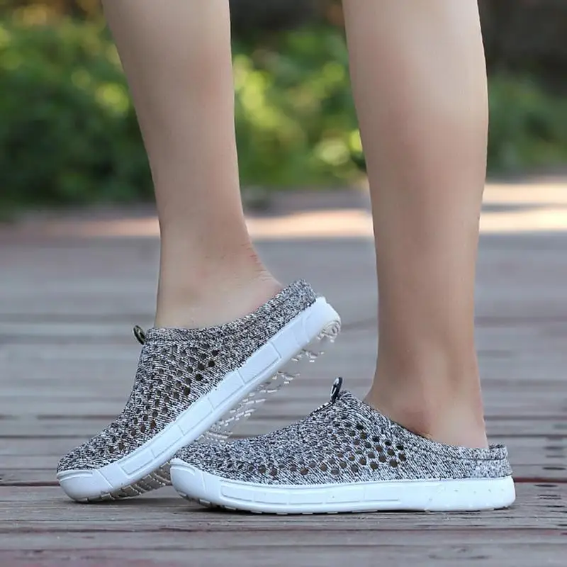 Сандалии женские сетчатые дышащие Нескользящие Повседневная пляжная обувь