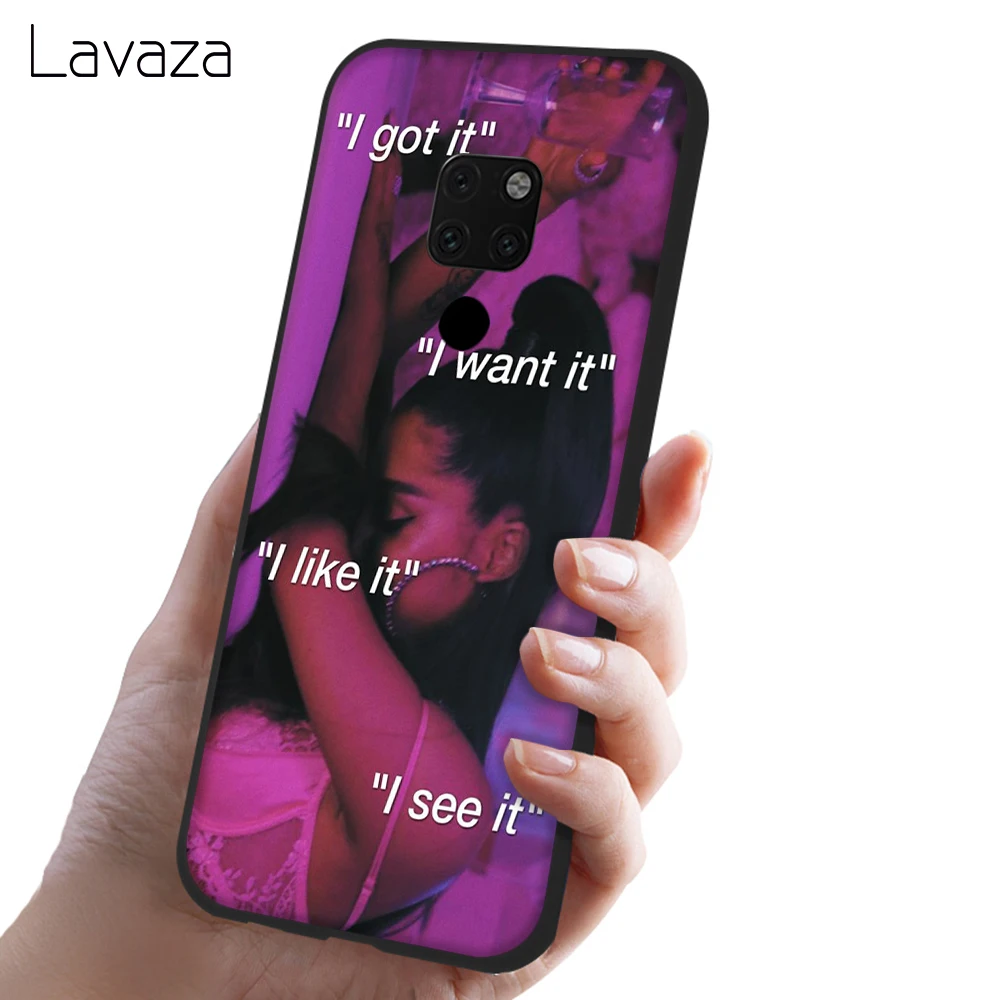 Lavaza Ariana Grande Soft Silicone Case Cover for Huawei Mate 10 20 P9 P10 P20 Lite Pro P Smart 2019 TPU Cases | Мобильные телефоны