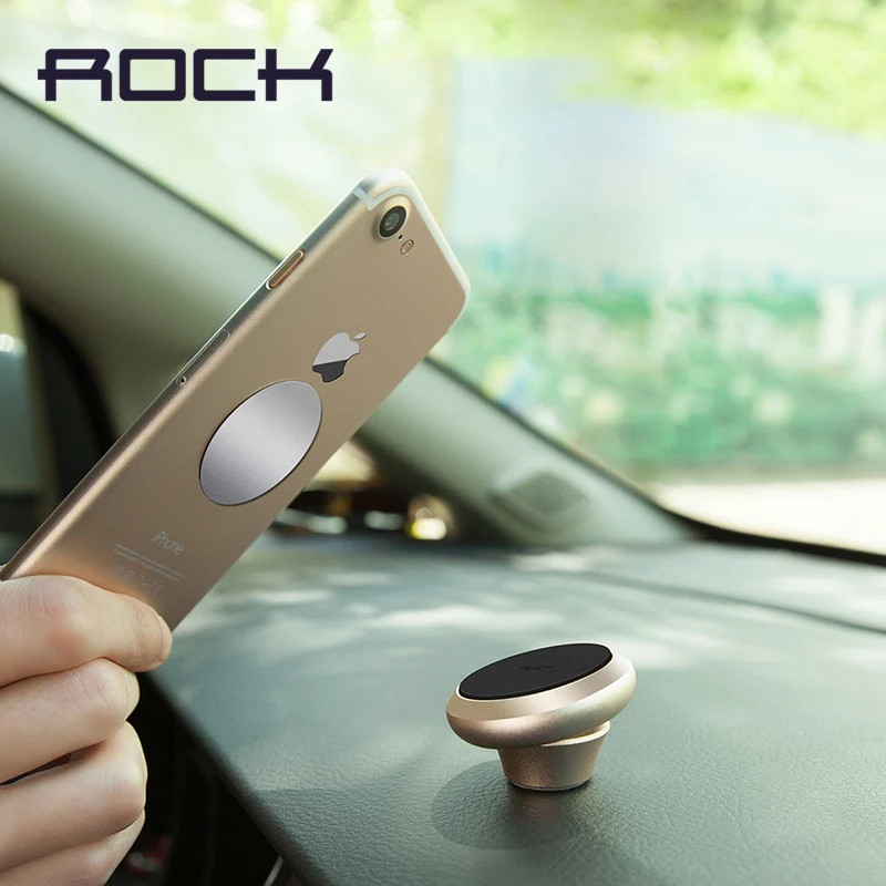 Автомобильный держатель для телефона ROCK магнитный универсальный гибкий iphone 5 6 7 8