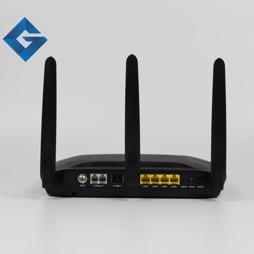 Оригинал 100% новый FH GPON ОНУ HG268XF с CATV + 2 телефона usb 4lan | Мобильные телефоны и