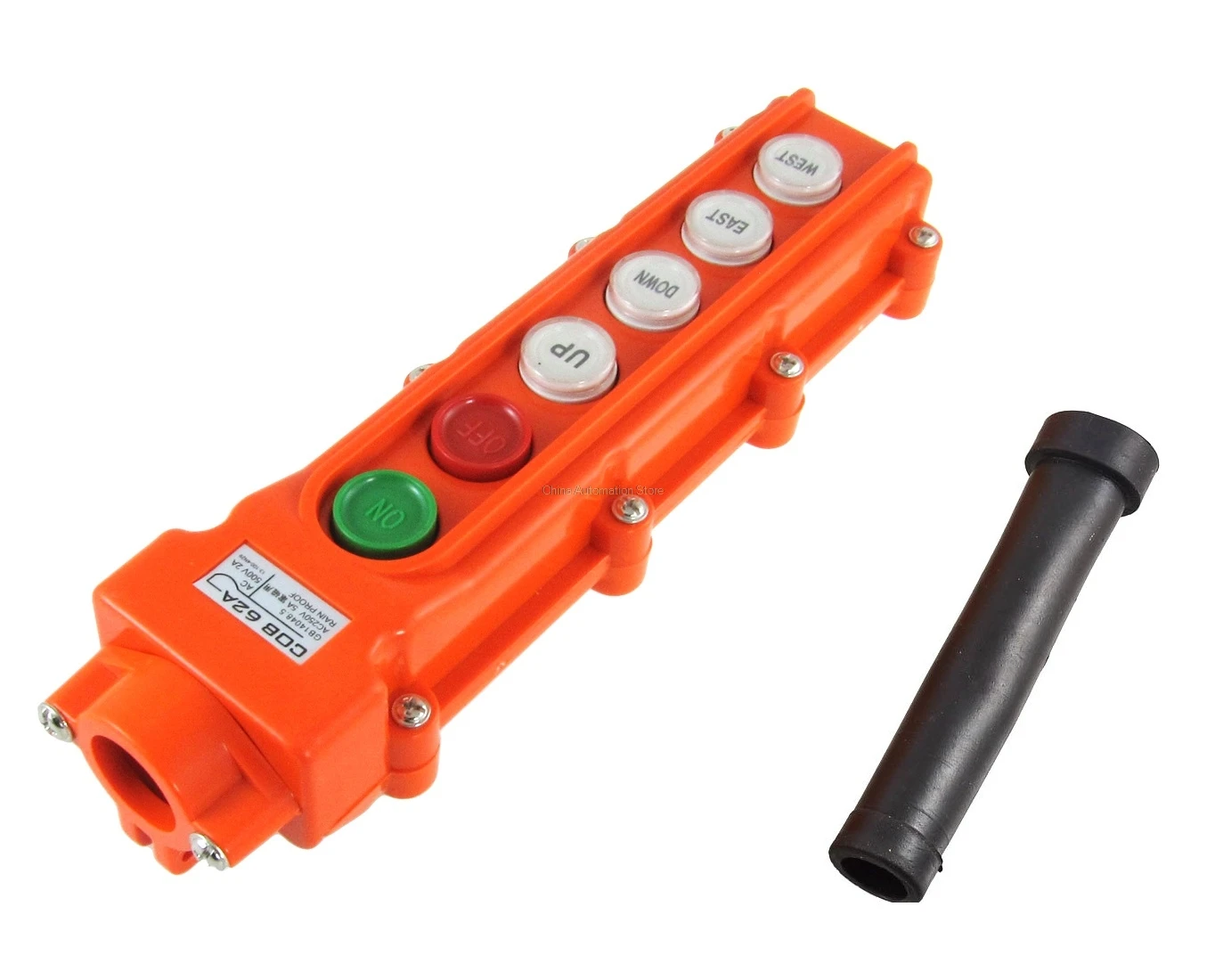 

COB-62A Rainproof Crane Hoist 4 Ways Pushbutton Switch Pendant Control Station