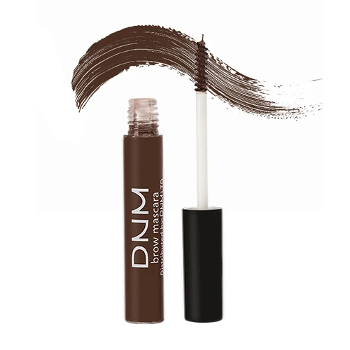 04 Dark Coffee DNM 5 цветов гель для бровей тушь крем продолжительного действия Водонепроницаемый тени для бровей Макияж декоративная косметика инструменты с кистью - Цвет: 04 Dark Coffee