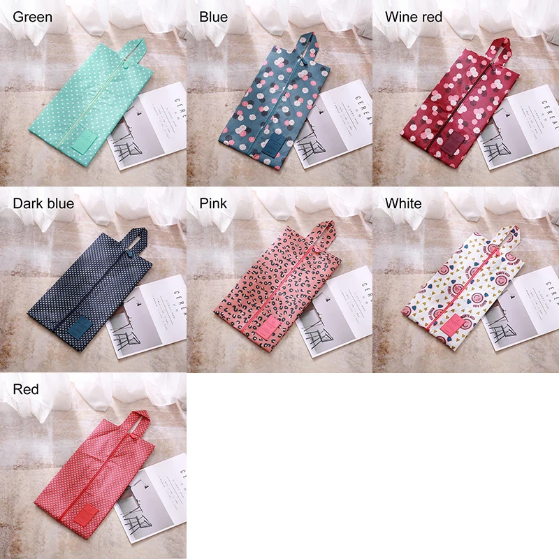 Portable Waterproof Travel Shoe Bag Nylon Storage Pouch Convenient Organizer Shoes Sorting Zipper Tote JJJSN10935 | Дом и сад