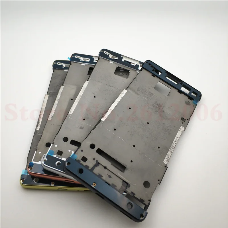 Средняя передняя рамка Корпус для sony Xperia XA F3111 F3112 F3115 ЖК-экран держатель рамка запасные части
