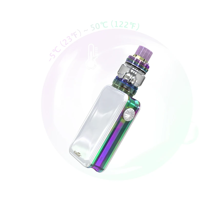 Оригинальный набор Eleaf iStick NOWOS 80 Вт бокс мод вейп аккумулятор 4400 мАч с баком Ello Duro 6