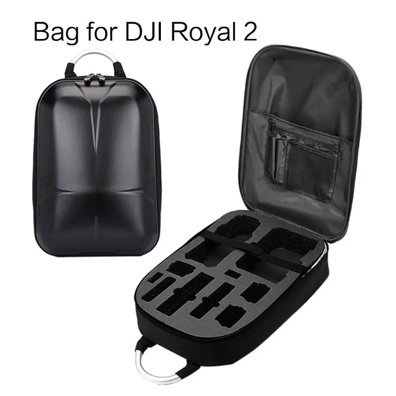 

Жесткий рюкзак OOTDTY из поликарбоната и 2 пары пропеллеров 8743F для DJI Mavic 2, аксессуары для устройств дистанционного управления