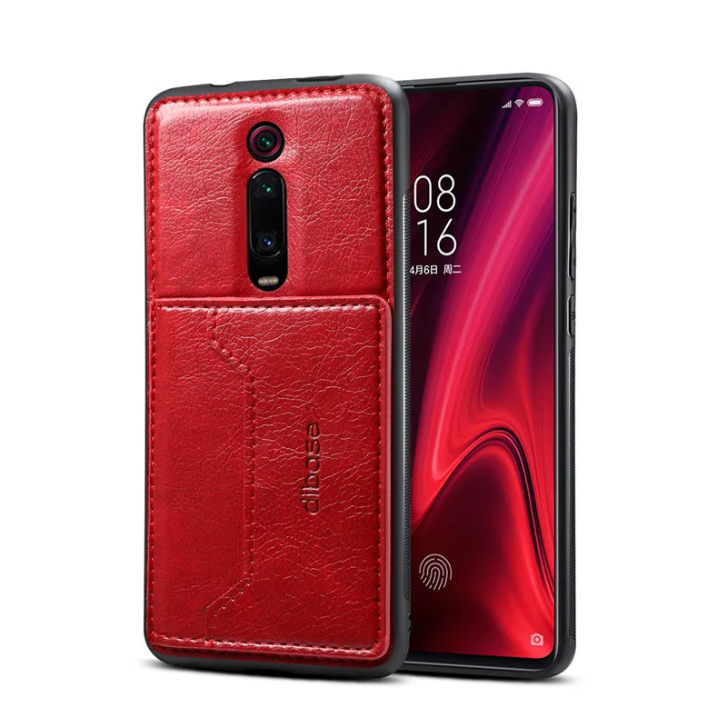 Coque Pocophone F1 Mix3 K20Pro Note7 Couples Simple Fashion Leather Case For Xiaomi Redmi GO Y3 Note 7 K20 Pro 8 9SE Card Cover |