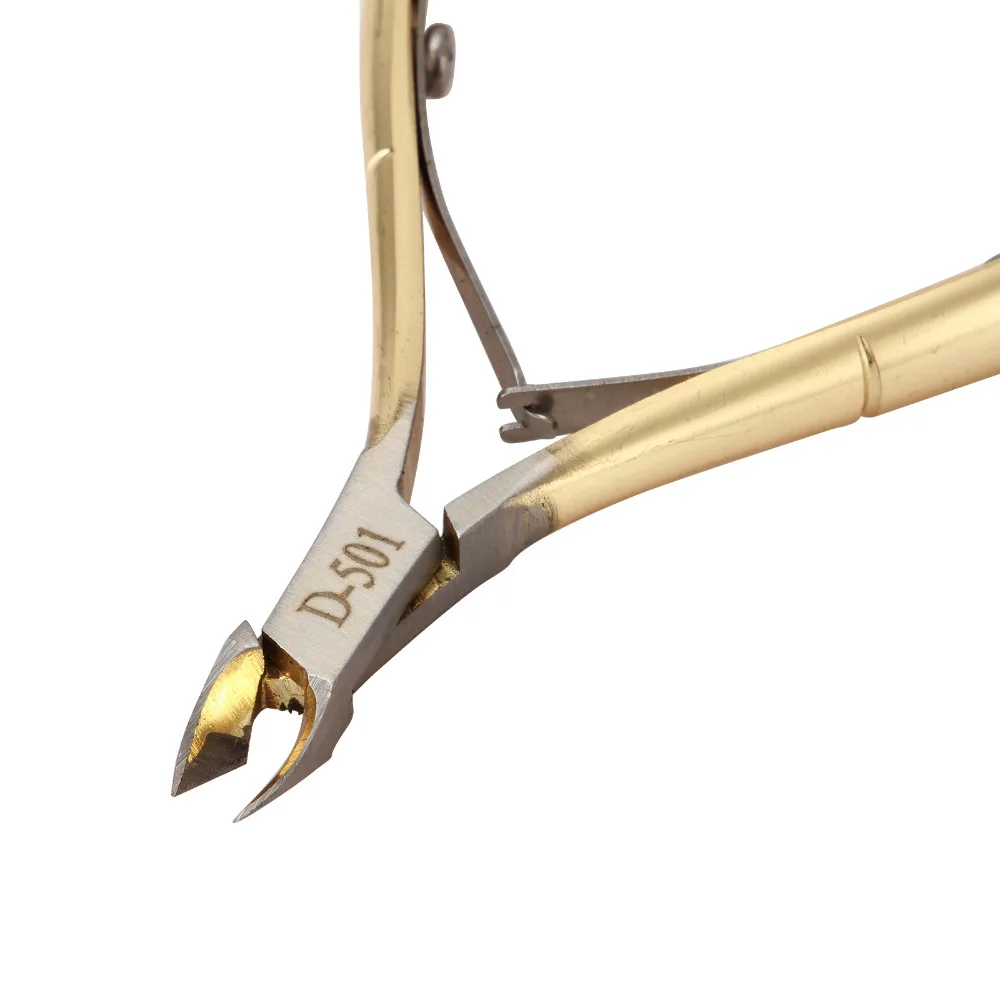 2 шт./лот кусачки для кутикулы из нержавеющей стали маникюрные плоскогубцы резак