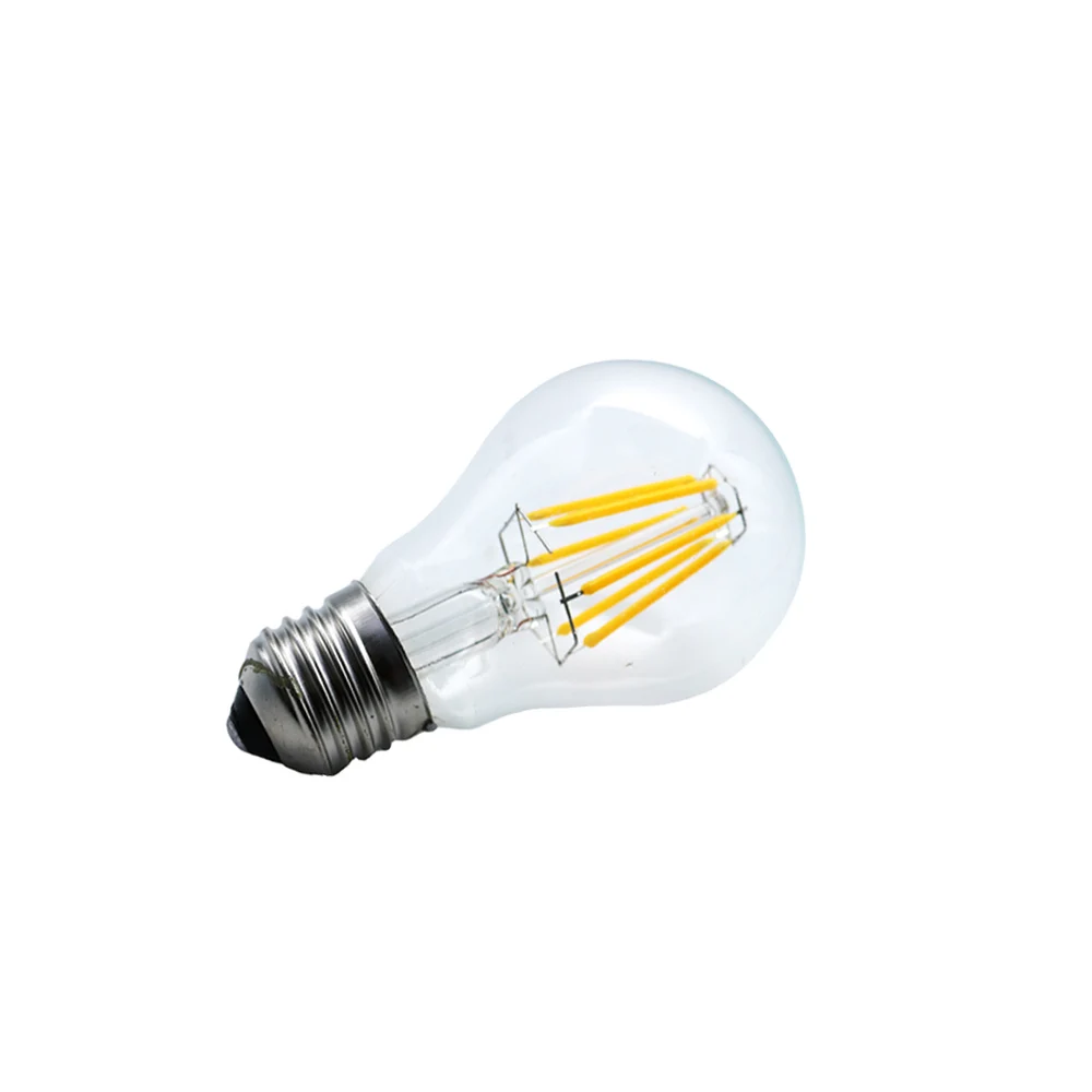 Энергосберегающая лампа светильник E27 COB 220v 2W 4W 6W 8W Стекло со светодиодными нитями