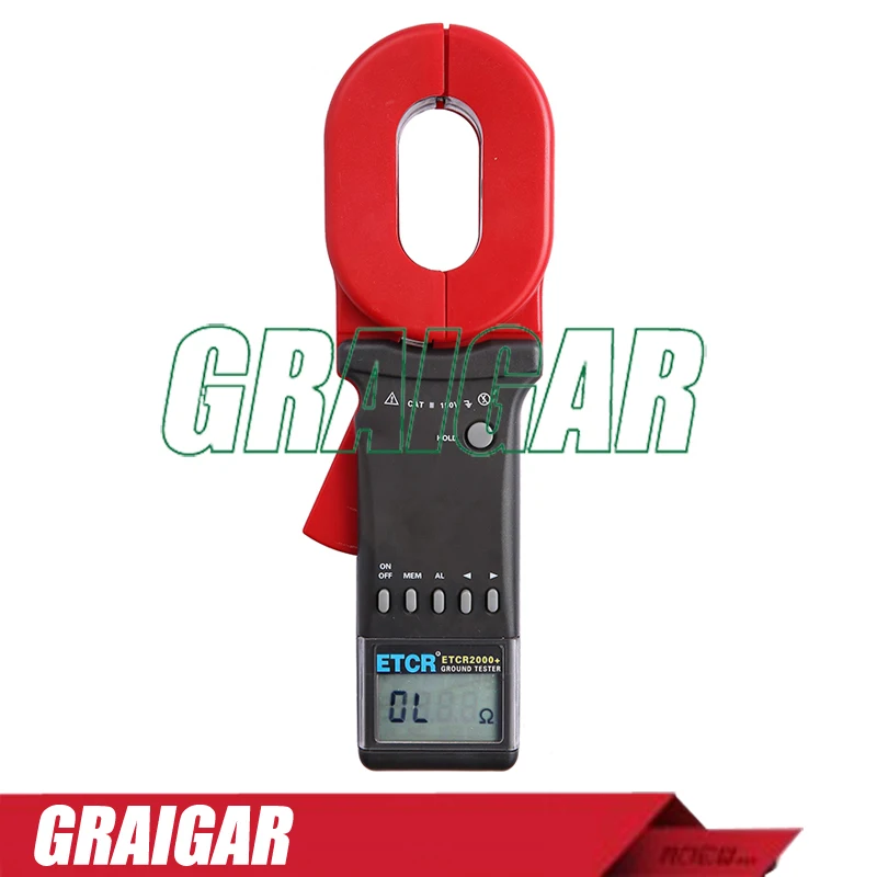 

ETCR2000+ Clamp Earth Resistance Tester Fast Shipping
