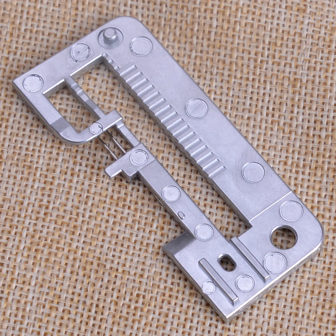 

Silver 4 Thread Stitching Needle Plate Fit For Brother Overlock Sergers 3034d 4234d #Xb1555001