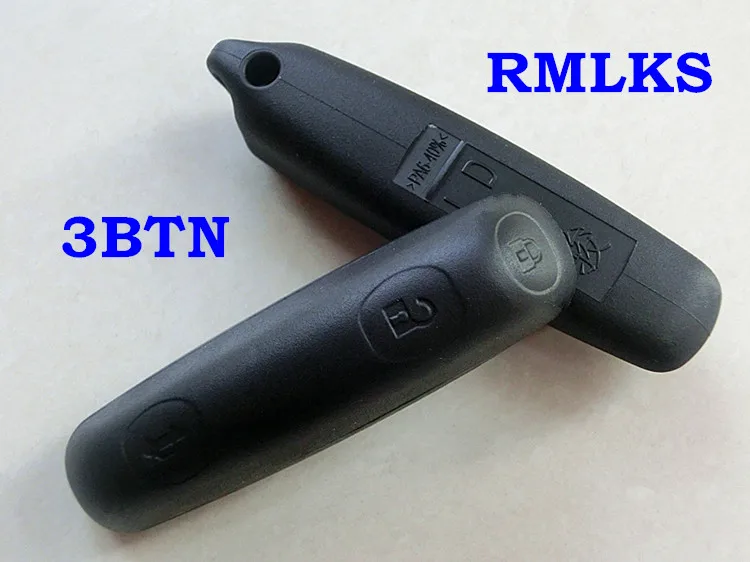 

RMLKS для Saab 9-3 9-5 93 95 3 резиновые кнопки дистанционный смарт ключ-брелок чехол Корпус KHH13TN