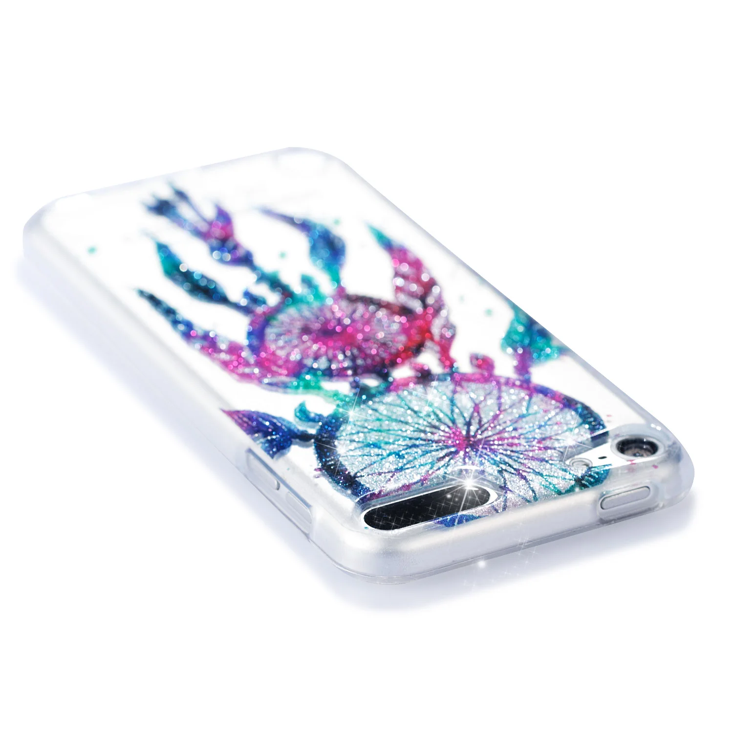 Чехол с единорогом для Apple iPod Touch 5 6 Мягкая силиконовая задняя крышка изображением