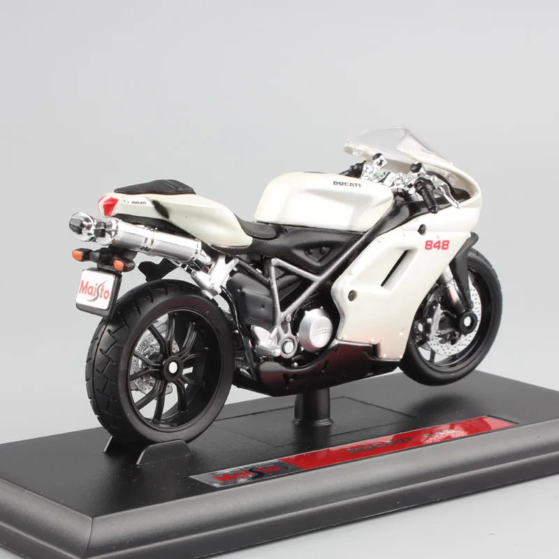 Maisto масштаб 1:18 детский Супербайк 848 EVO металлический мотоцикл гоночный велосипед