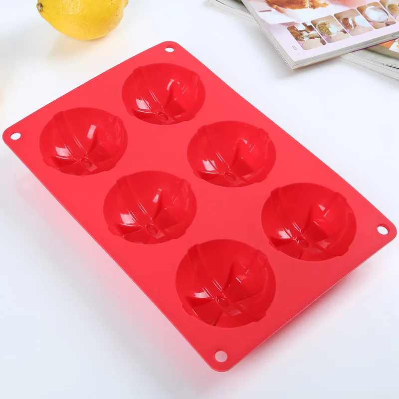 Форма силиконовая для маффинов 6 ячеек 100%|mold air|pan ovenmold hand |