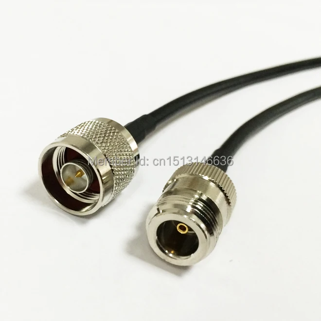 Новый модем коаксиальный Pigtail N штекер разъем переключатель гнездовой RG58 кабель 50