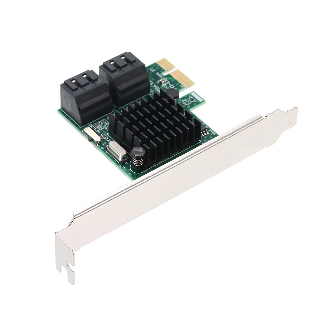 Карта адаптера PCI-E SATA III с 4 портами карта расширения PCI Express для контроллера до 6