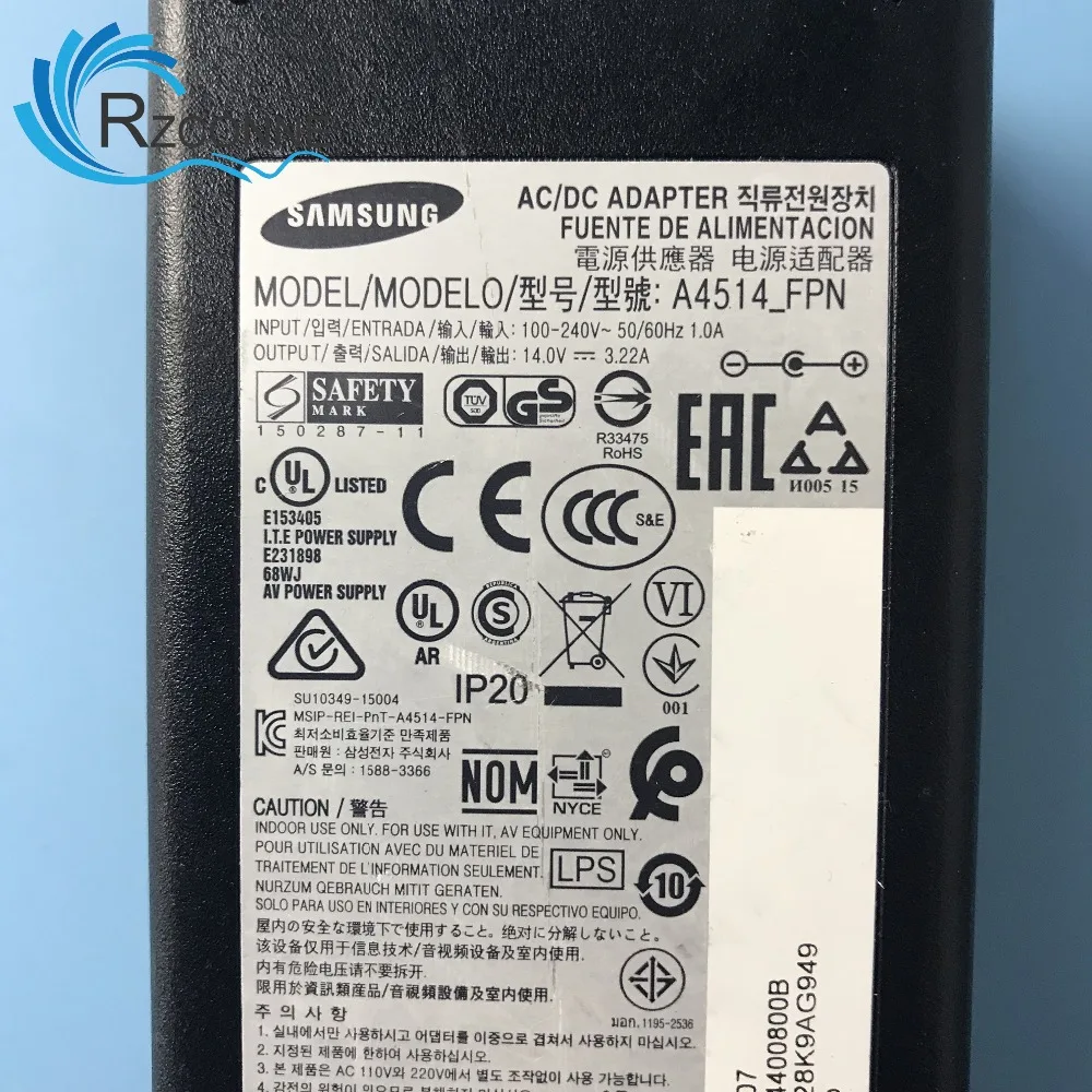 Адаптер питания переменного тока для Samsung a4514 _ FPN 14V 3.22A 45W U28E590D S22C300H BN44 00800B