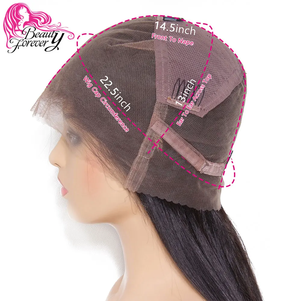 BeautyForever малазийские кудрявые полные парики шнурка 100% Remy человеческих волос 14 24