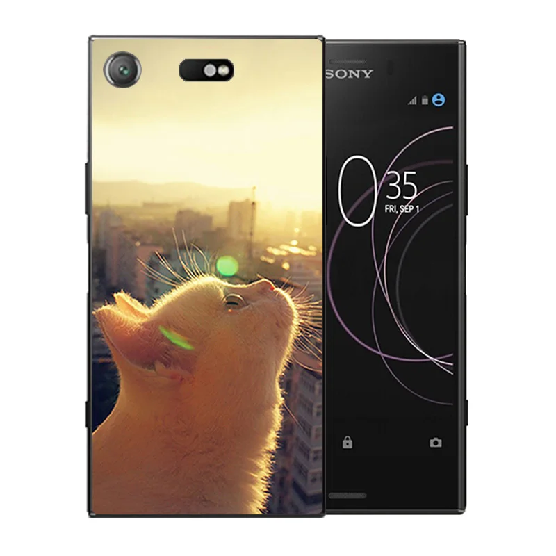 Для Sony Xperia XZ1 Compact чехол для телефона силиконовый роскошный гелевый компактный