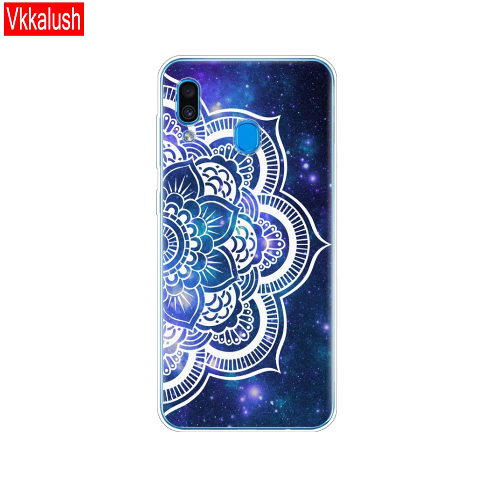 80079 Чехол для Samsung Galaxy A20, чехол A20E, силиконовая задняя крышка из ТПУ для Samsung A20 A 20 A205F A20E A202F, мягкий чехол, бампер - Цвет: 80079