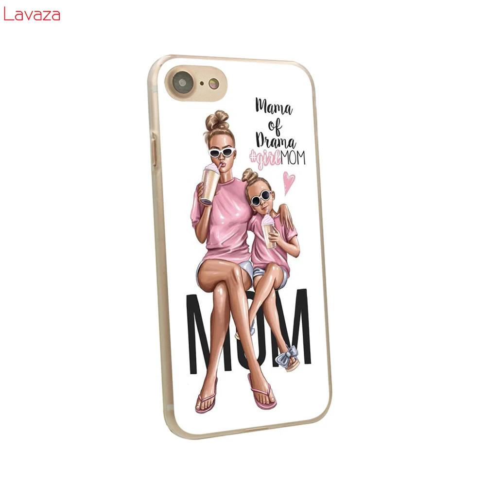Lavaza Case for Apple iPhone 6 6s 7 8 Plus X 5 5S SE Cover XS Max XR Super mama girly Girl Queen Cases | Мобильные телефоны и