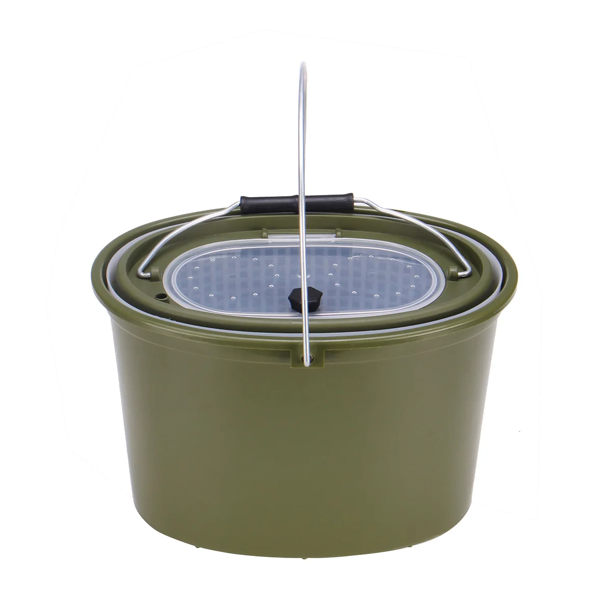 Bucket Открытый Живой наживка рыболовное ведро с выходным воздушным насосом кислородный насос складной контейнер для воды держатель для рыбы рыболовные снасти коробки - Цвет: Bucket