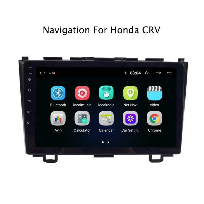 9 &quot2.5D IPS Android 8 1 автомобильный DVD GPS плеер для Honda CRV 2007-2011 Автомобильный Радио