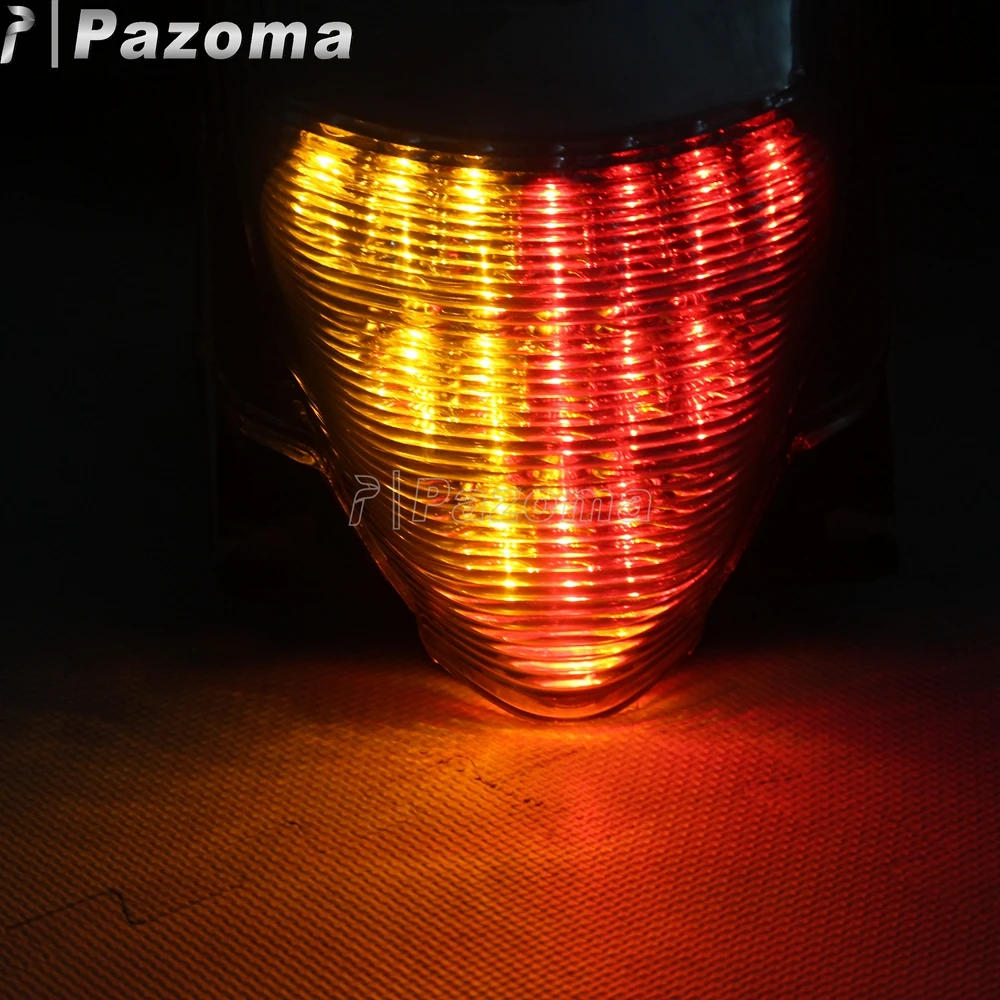 Светодиодный фонарь для мотоциклов мигающий индикатор задний стоп-светильник