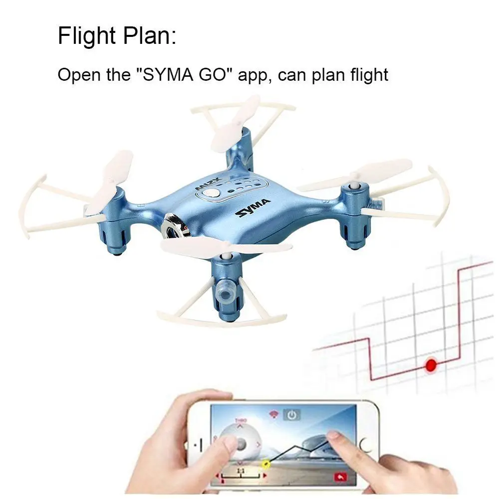 Syma X21W пульт дистанционного управления беспилотный мини беспроводной HD камера