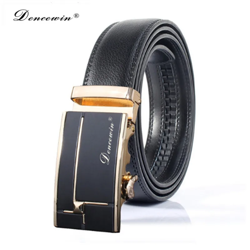 

New Famous 2019 Brand Belt Top Quality Genuine Luxury Leather Belts for Men, Men's Automatic Metal Belt Buckle