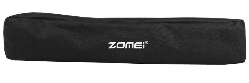 ZOMEI Q111 Профессиональный Портативный путешествия штатив для камеры из алюминиевого сплава головкой для Canon Nikon SLR подарок ремень и держатель телефона