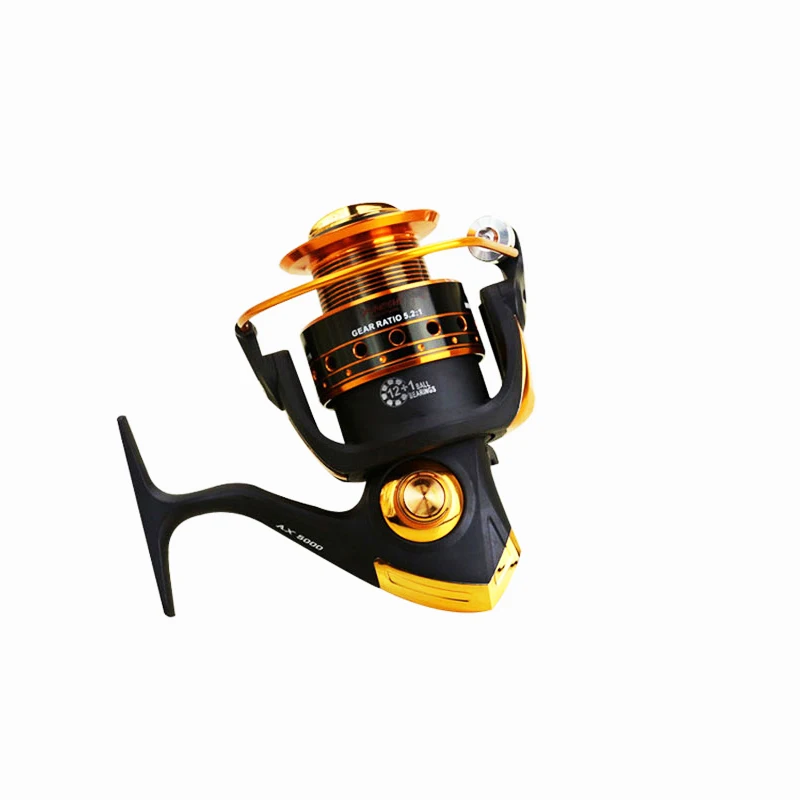 12+1BB 13Ball Bearings Left/Right Interchangeable Sea Fishing Wheel Metal Spinning Reel High Speed 5.2:1 | Спорт и развлечения